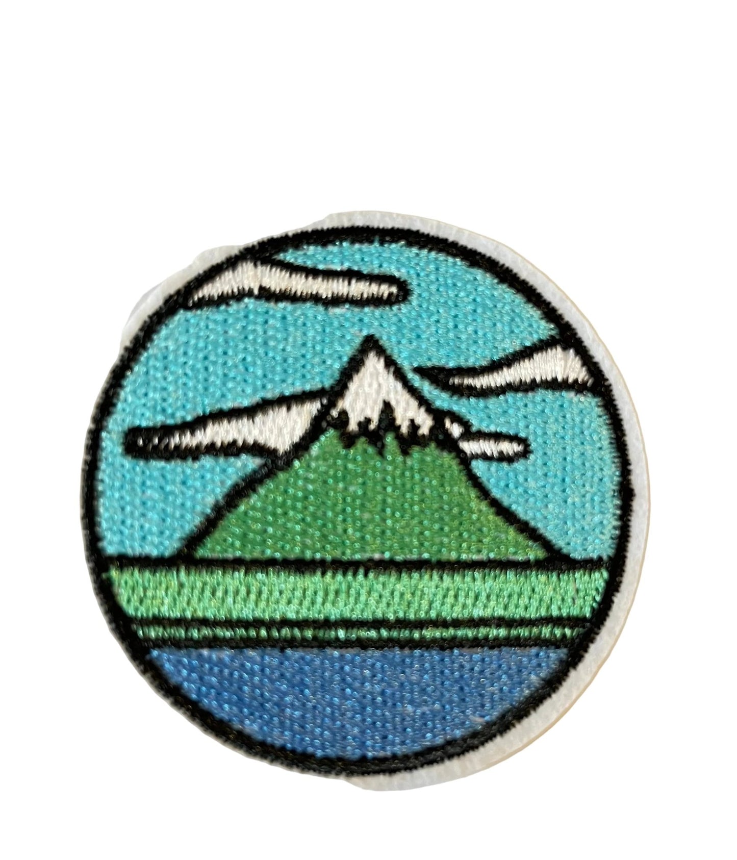 Snow Capped Mountain Scenic Patch - Let's Patch It Up!