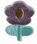 Lilac flower cartoony - Let's Patch It Up!
