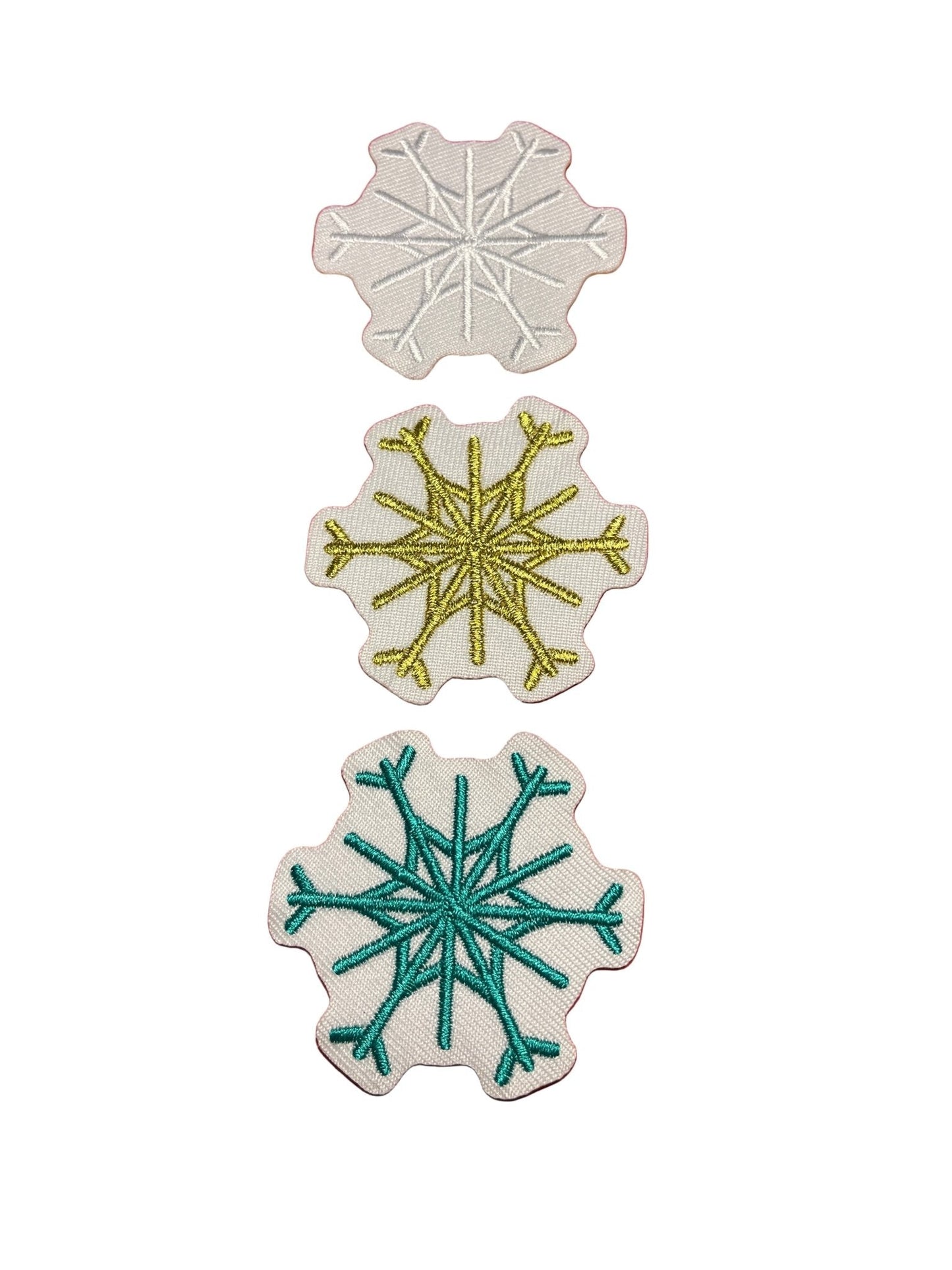 Christmas Iron on Patches Snowflake ❄️ - Let's Patch It Up!