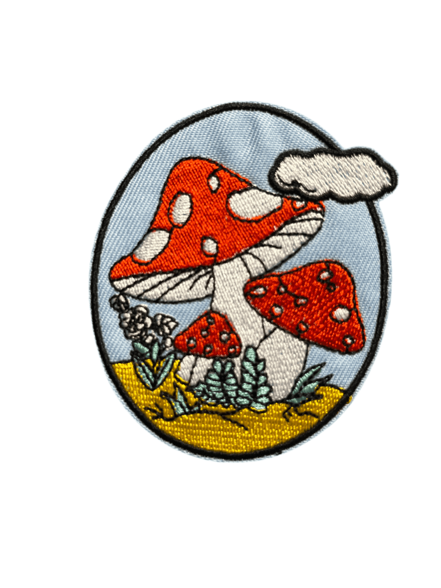 Toadstool Large Appliqué Patch - Let's Patch It Up!