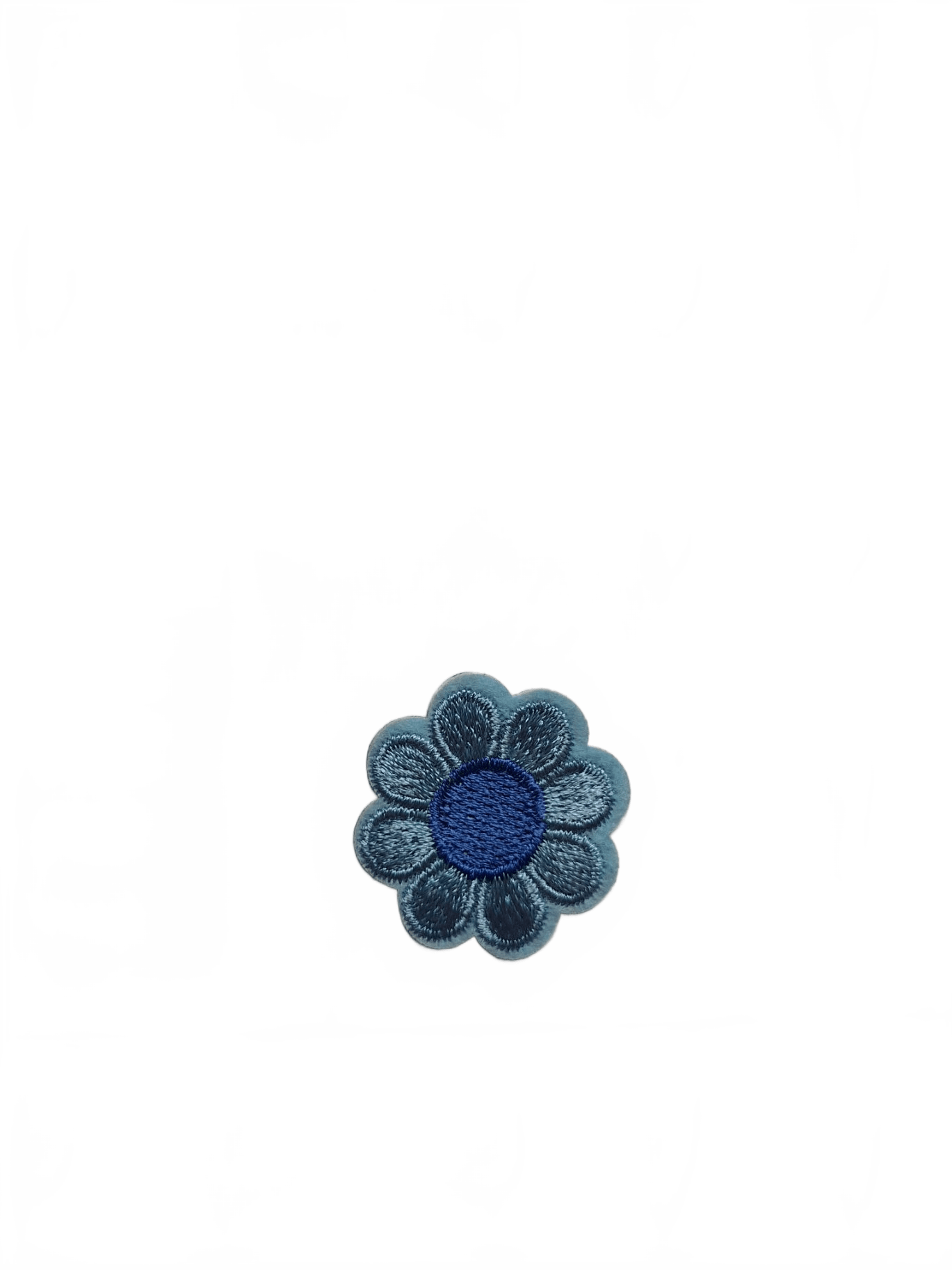 Flower blue small - Let's Patch It Up!