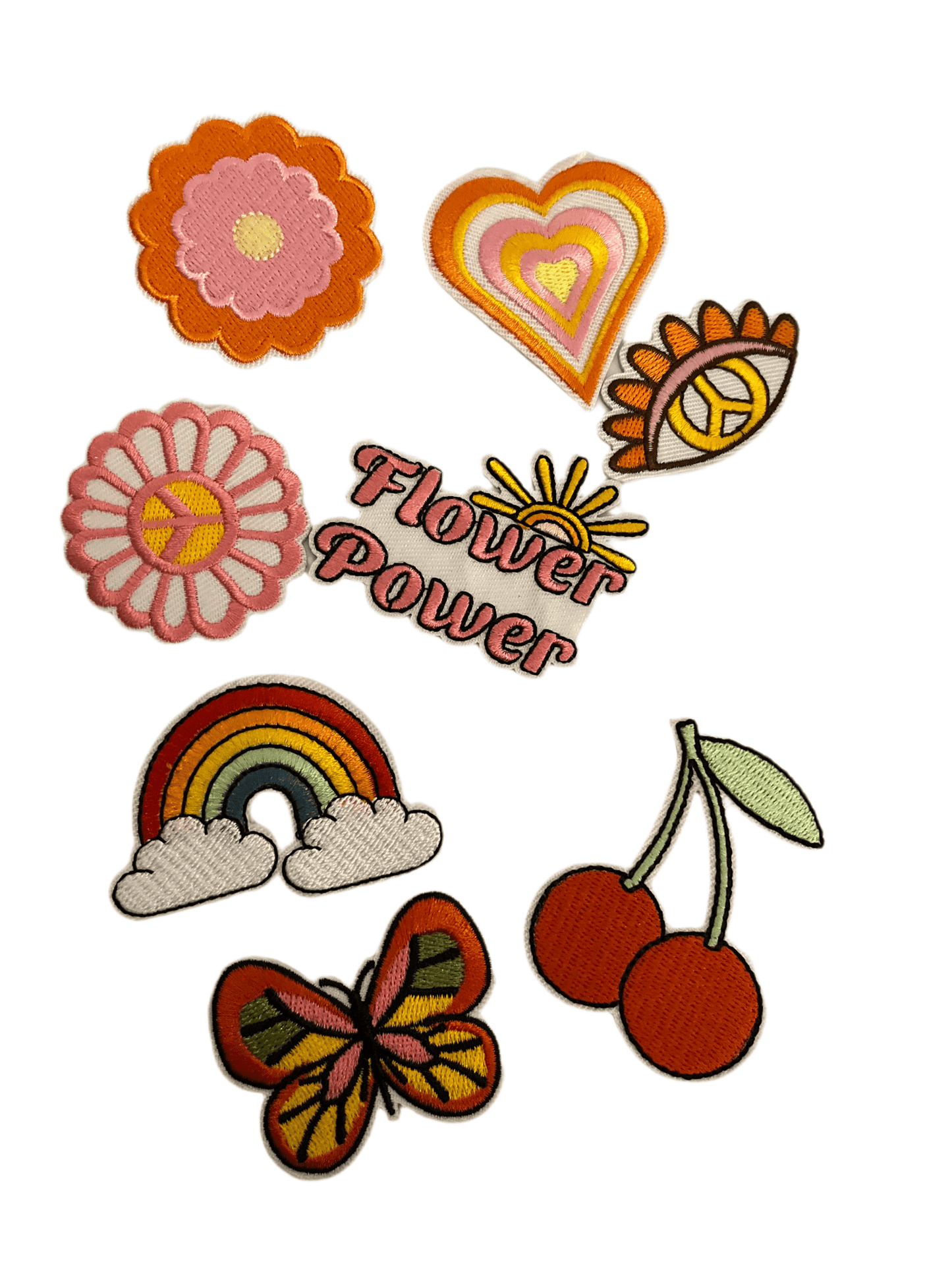 Peace/Hippy Bundle Iron on Patches Peace/Hippy Vibe Bundle 7 - Let's Patch It Up!
