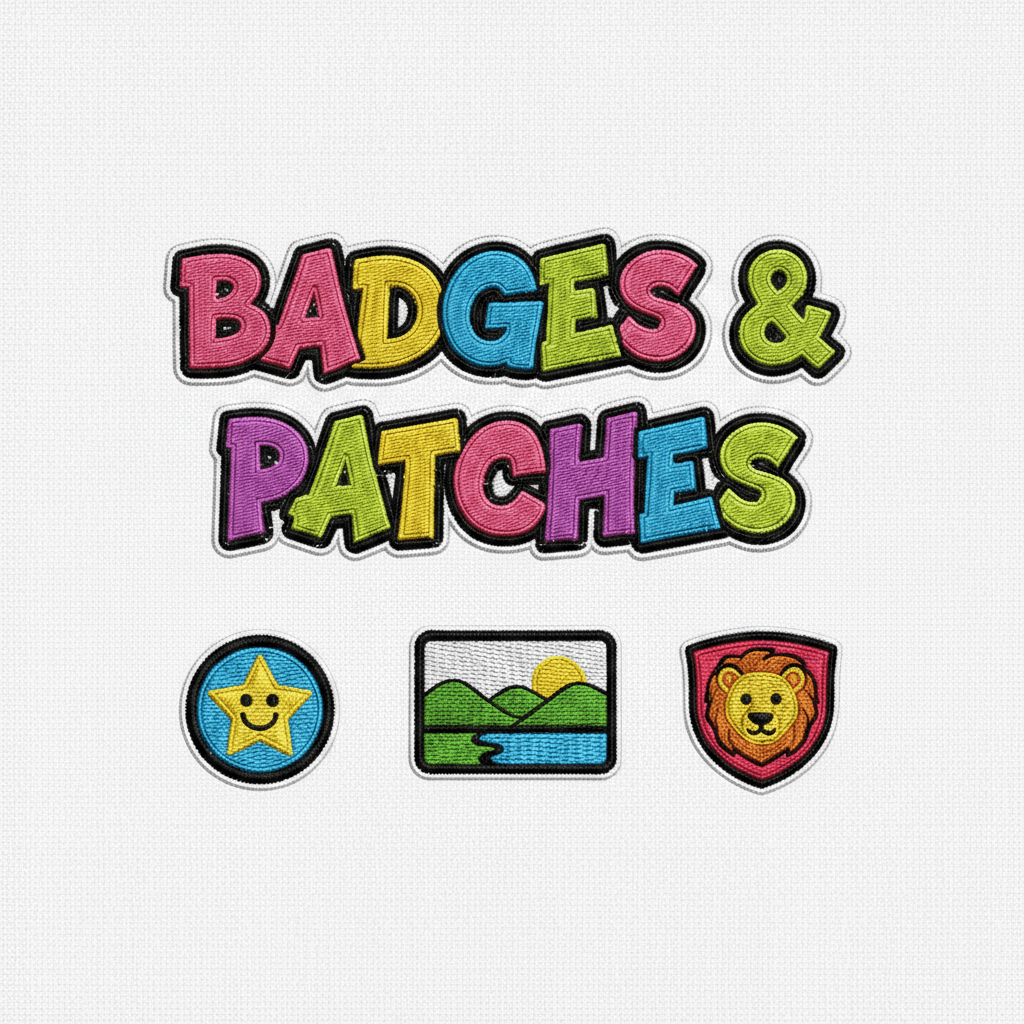 Badges/Round Patches/Scenic Patches - Let's Patch It Up!