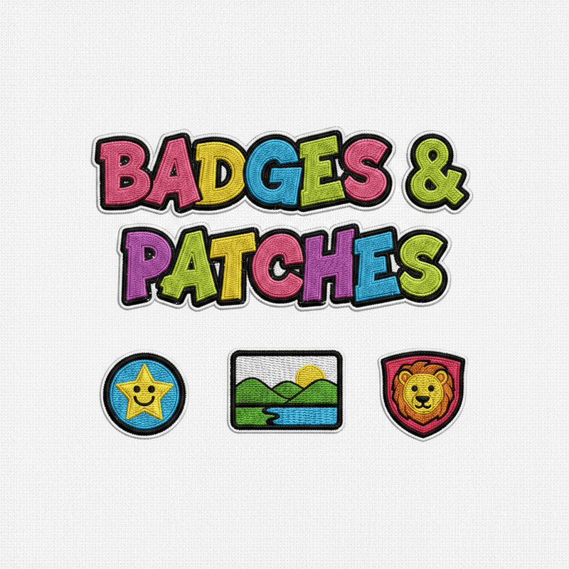 Badges/Round Patches/Scenic Patches - Let's Patch It Up!
