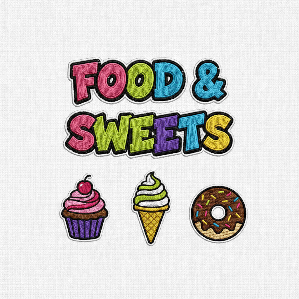 Food/Sweets - Let's Patch It Up!