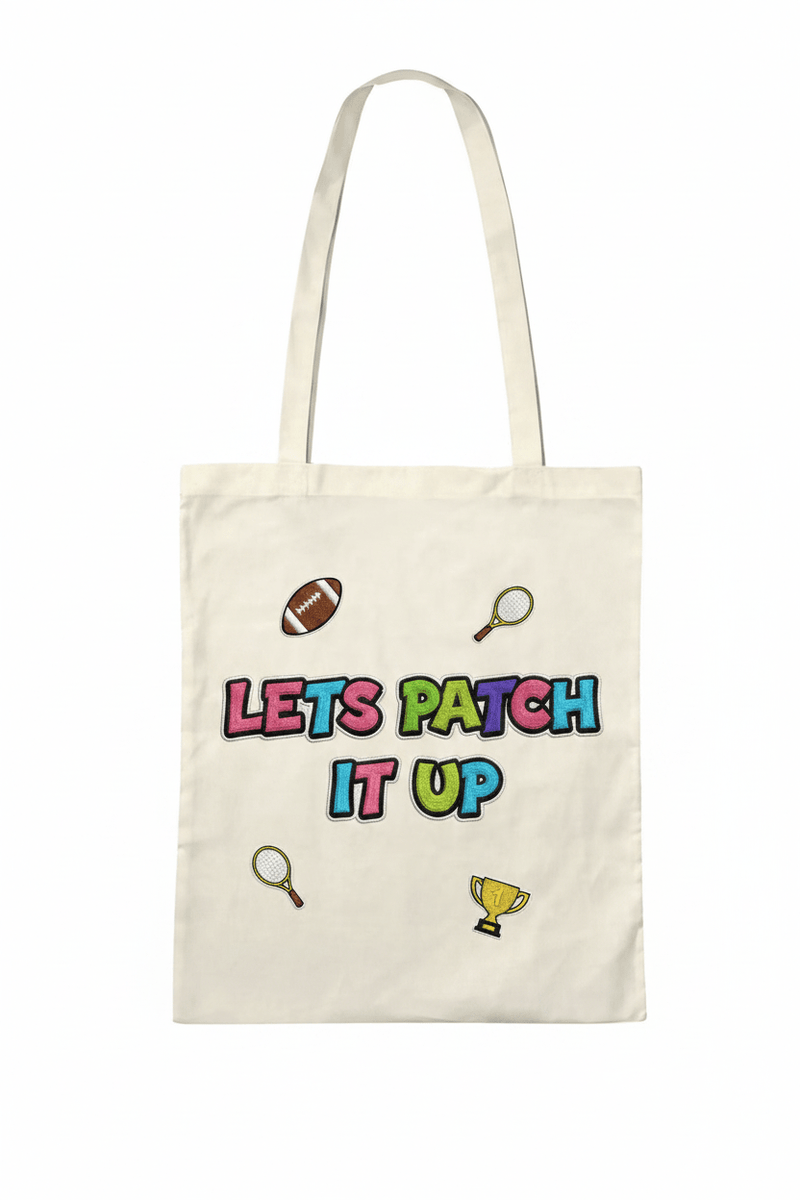 Tote Bags - Let's Patch It Up!