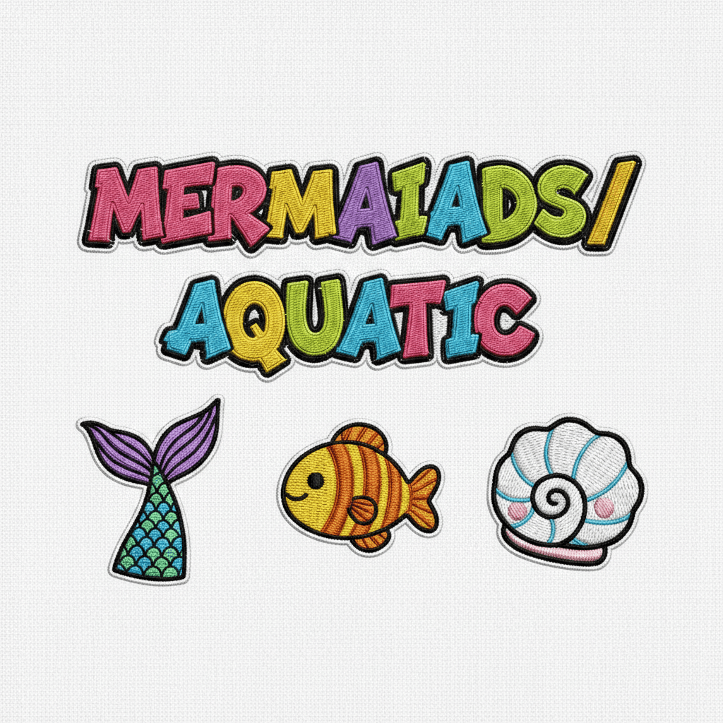 Mermaids/Aquatic/Kawai - Let's Patch It Up!