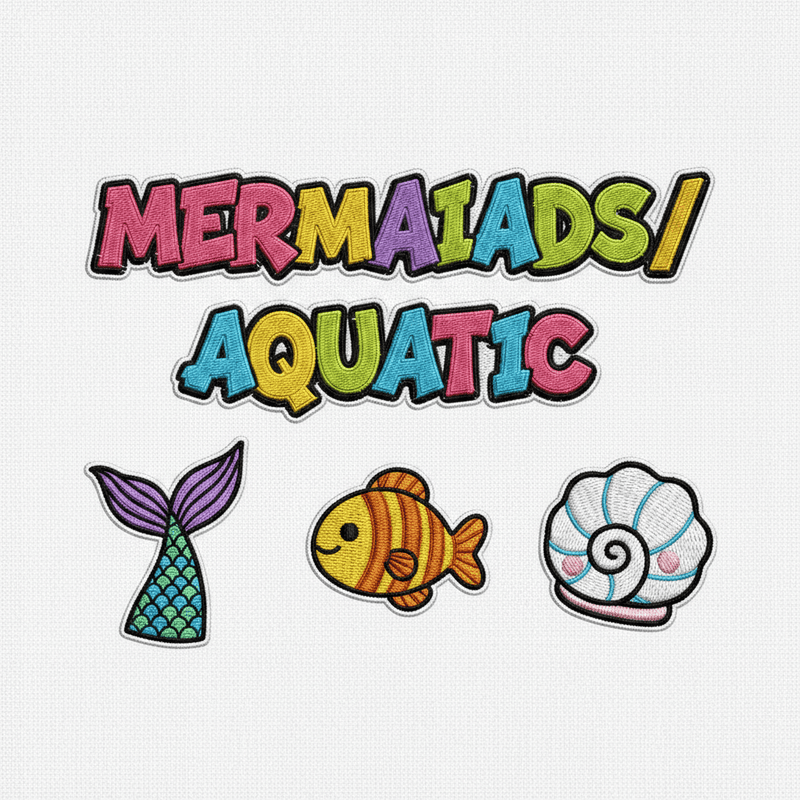 Mermaids/Aquatic/Kawai - Let's Patch It Up!