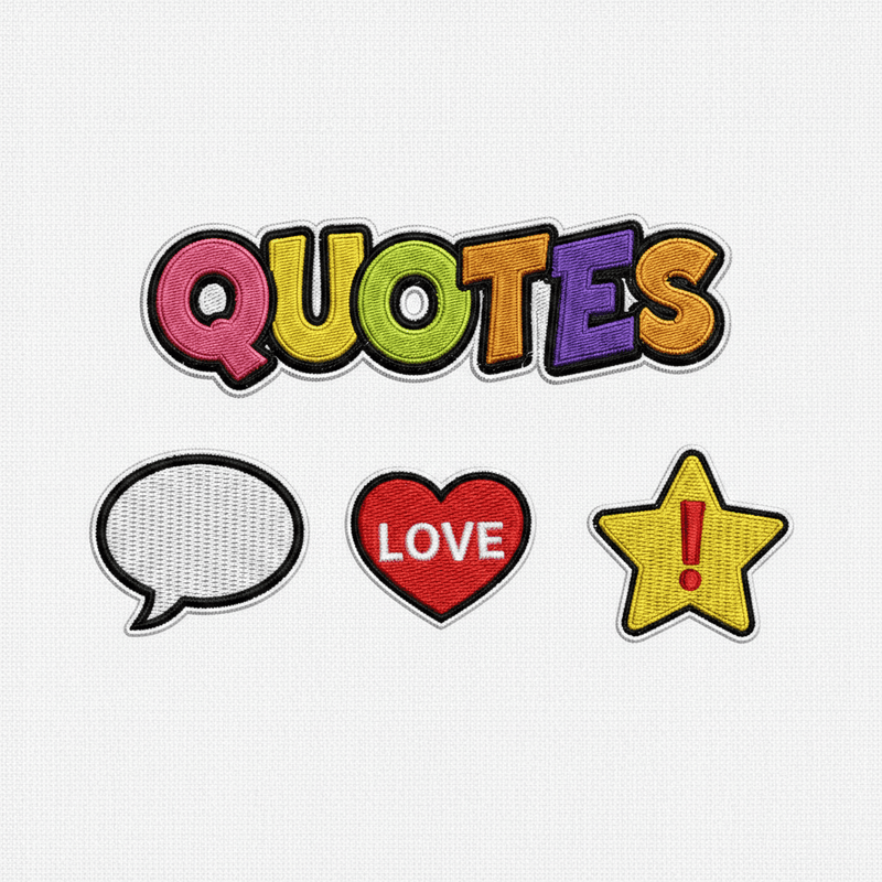 Quotes and Sayings - Let's Patch It Up!