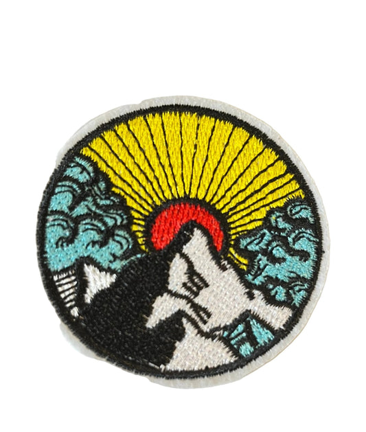 Japanese Style Mountain Scenic Patch - Let's Patch It Up!