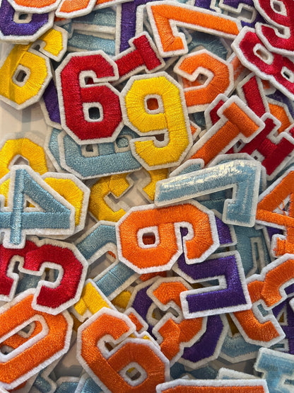Varsity Numbers - Let's Patch It Up!