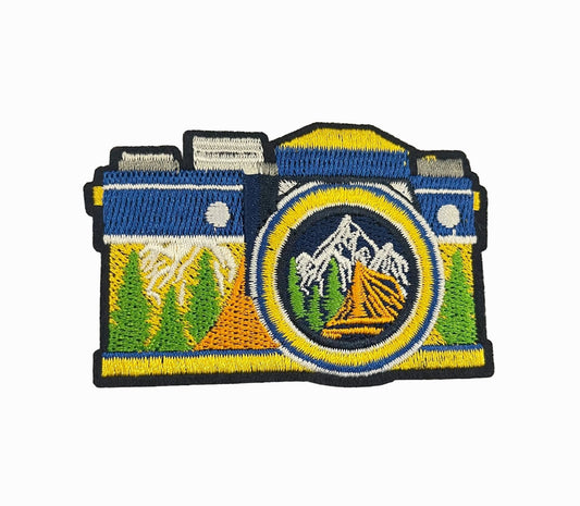 Large Camera Scenic Patch 8cm - Let's Patch It Up!