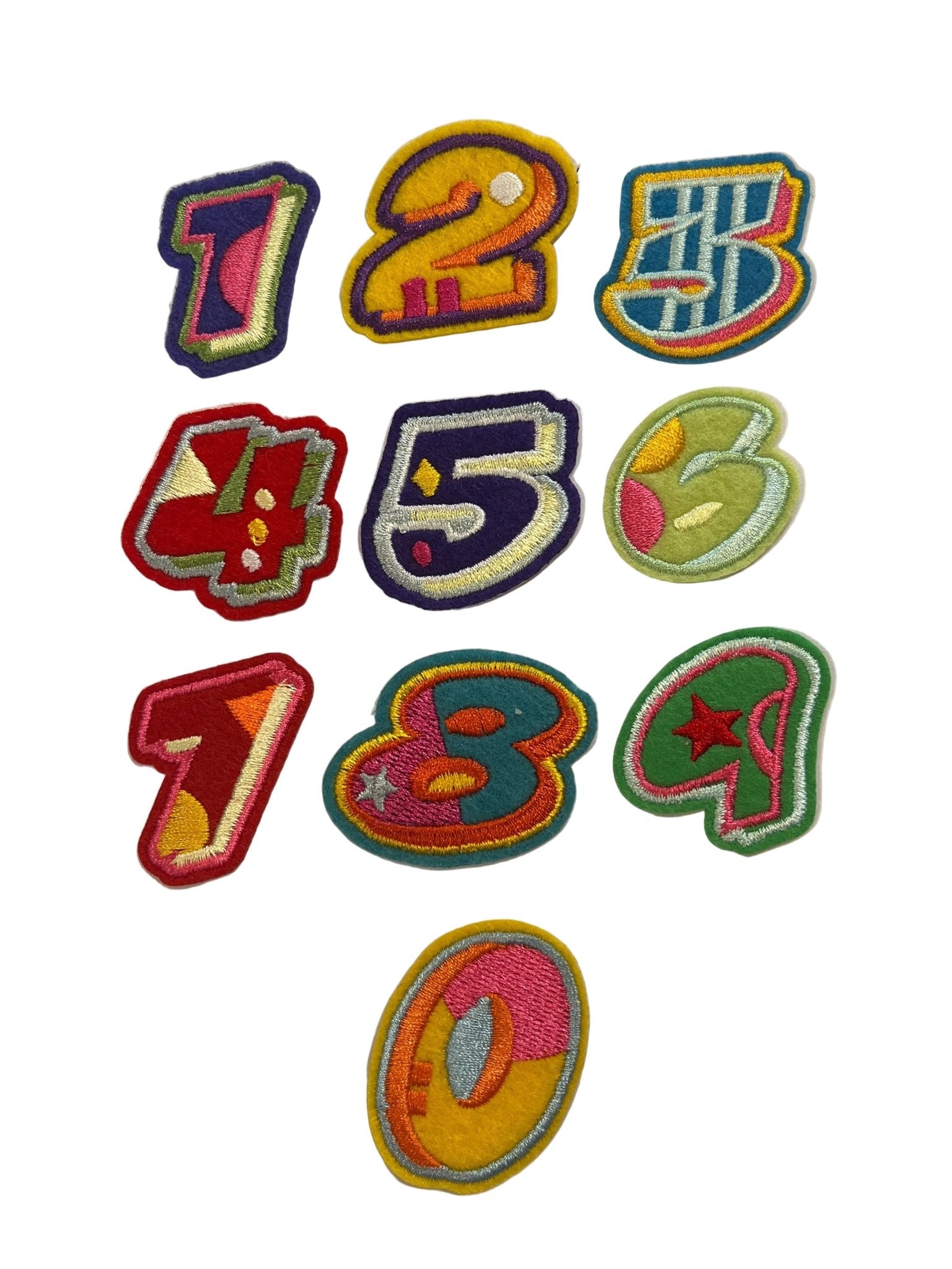 Retro 90’s Numbers - Let's Patch It Up!