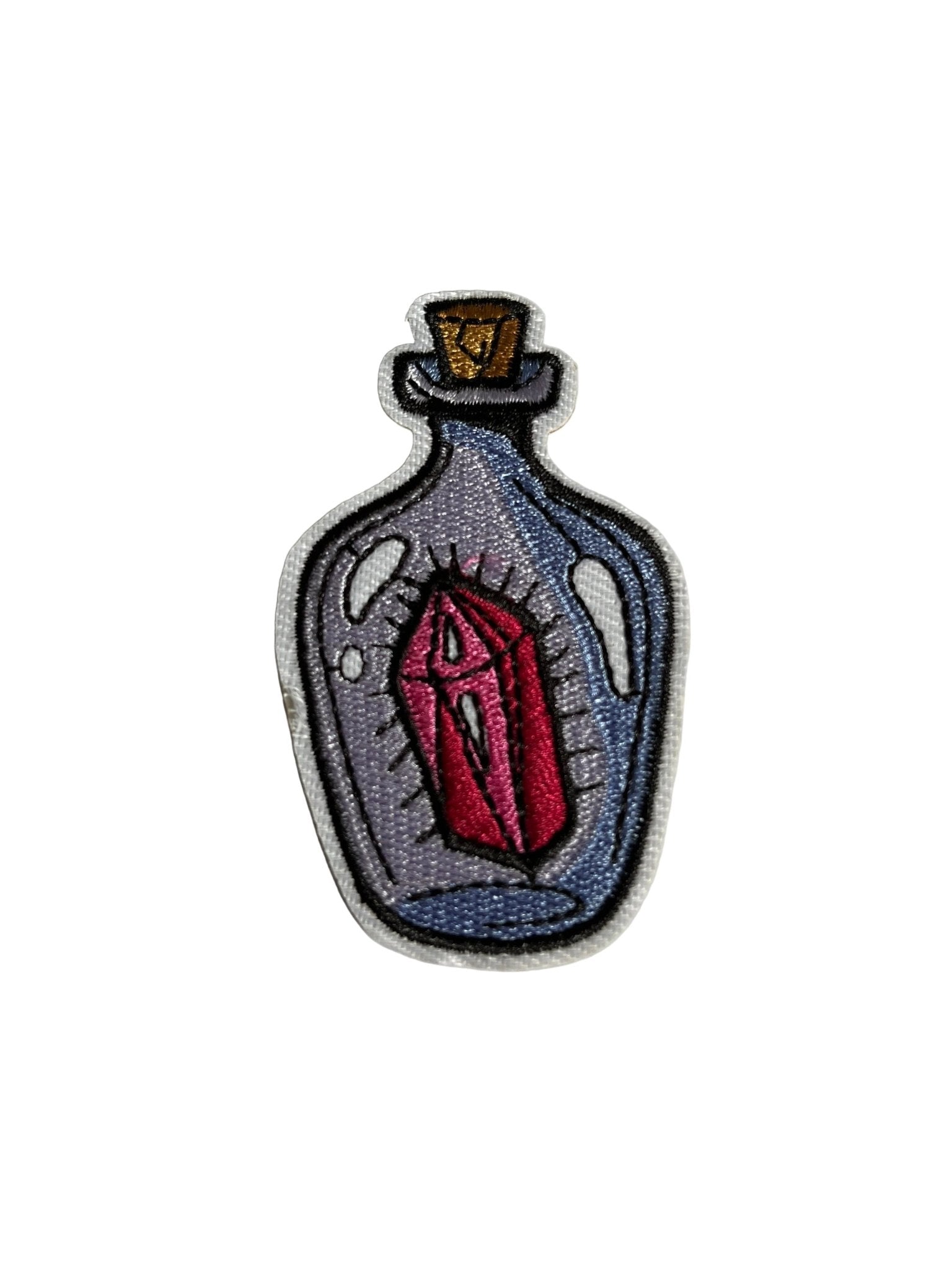 Potion Bottle Pink Crystal - Let's Patch It Up!