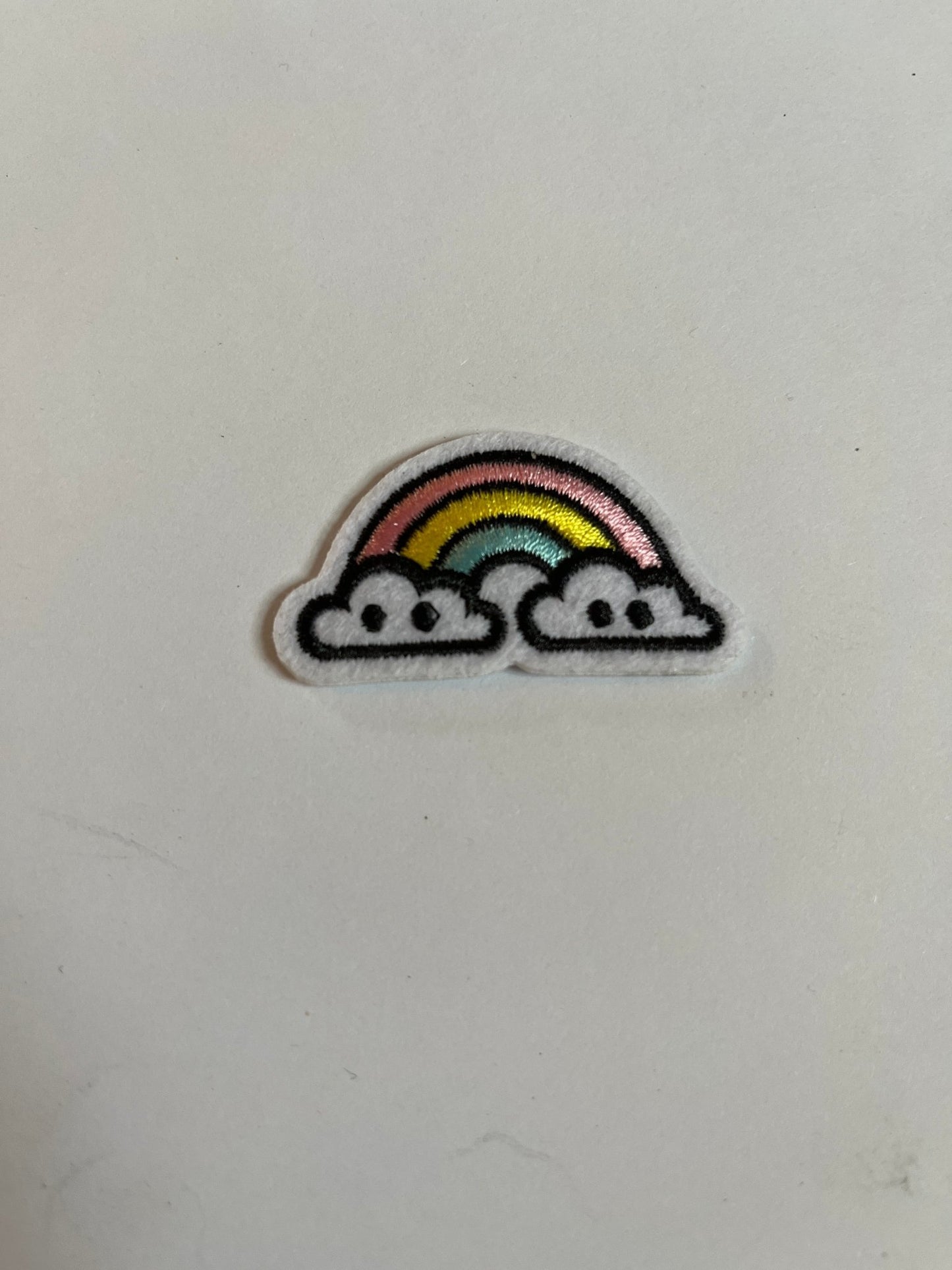 Rainbow Iron on Patches Small Kawaii Rainbow - Let's Patch It Up!