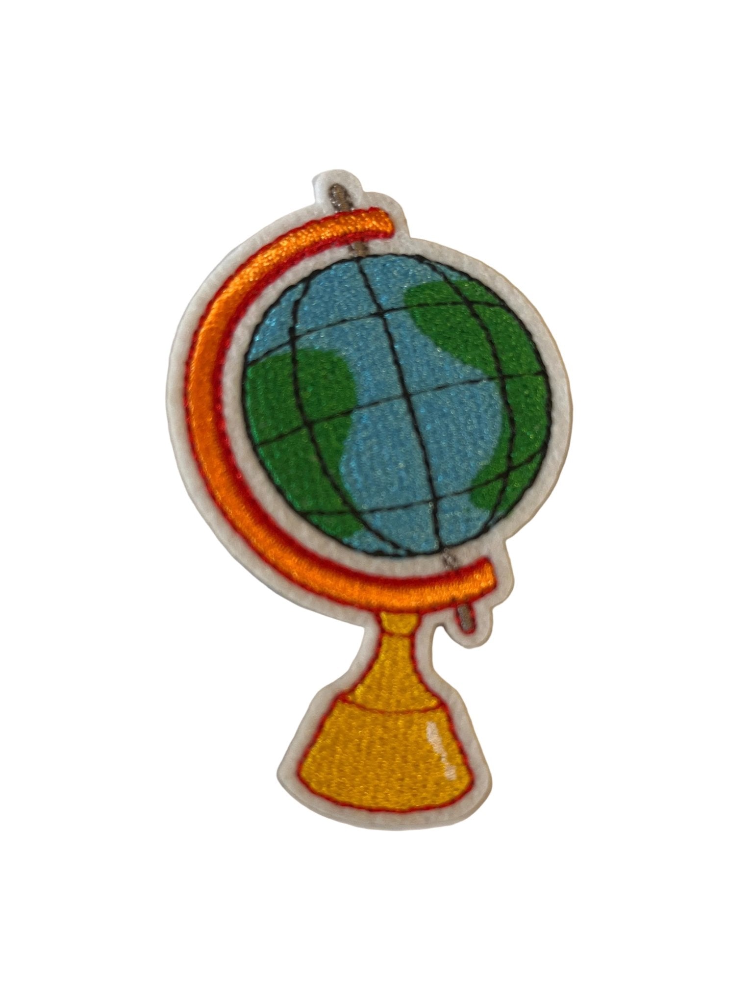 Large Globe Patch (8cm) - Let's Patch It Up!