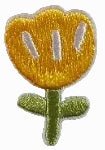 Yellow tulip cartoon - Let's Patch It Up!