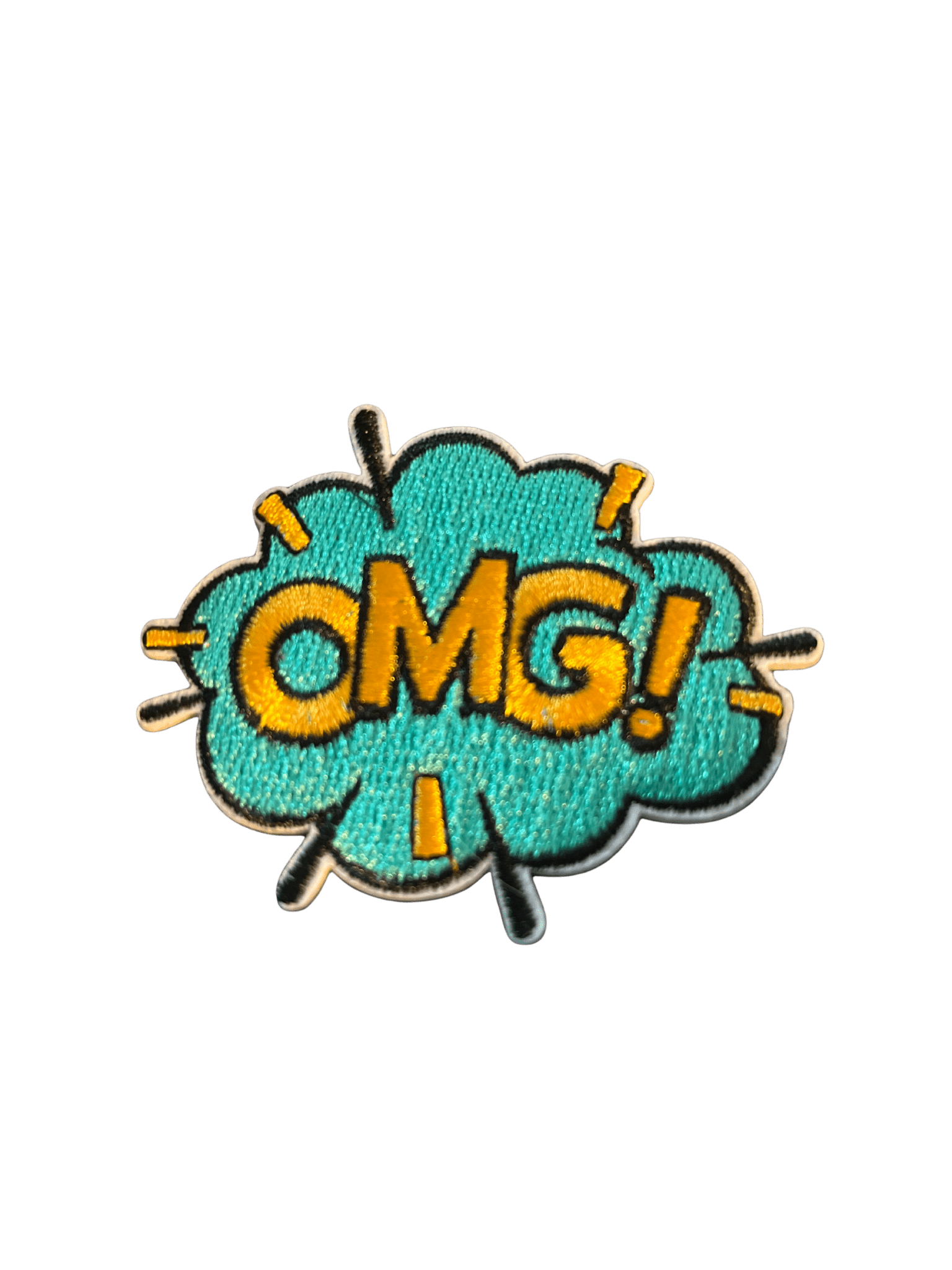 Cartoon Speech Bubble Iron on Patches - Slugs & Snails