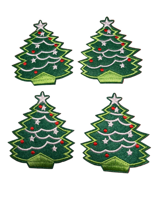 Christmas Iron on Patches Christmas Tree - Let's Patch It Up!