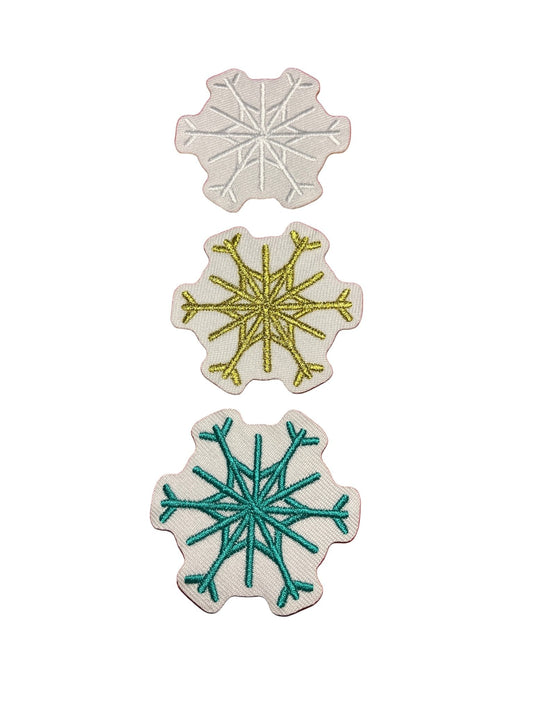 Christmas Iron on Patches Snowflake ❄️ - Let's Patch It Up!