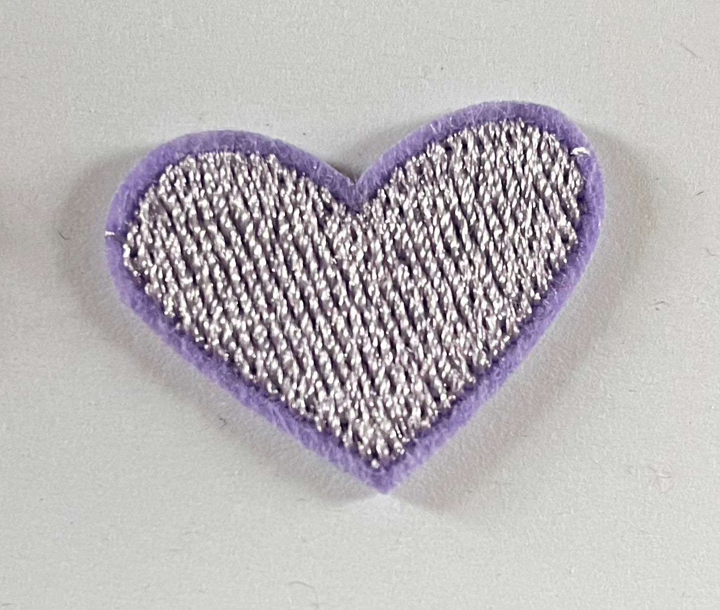 Hearts Iron On Patches - small - Slugs & Snails