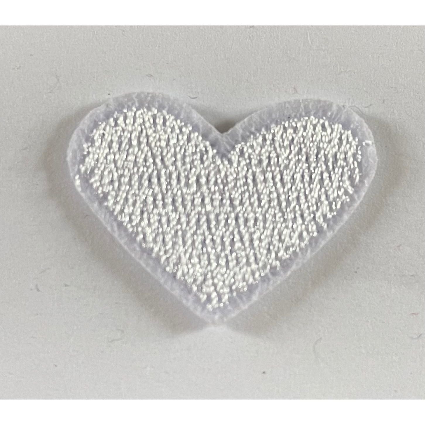 Hearts Iron On Patches - small - Slugs & Snails