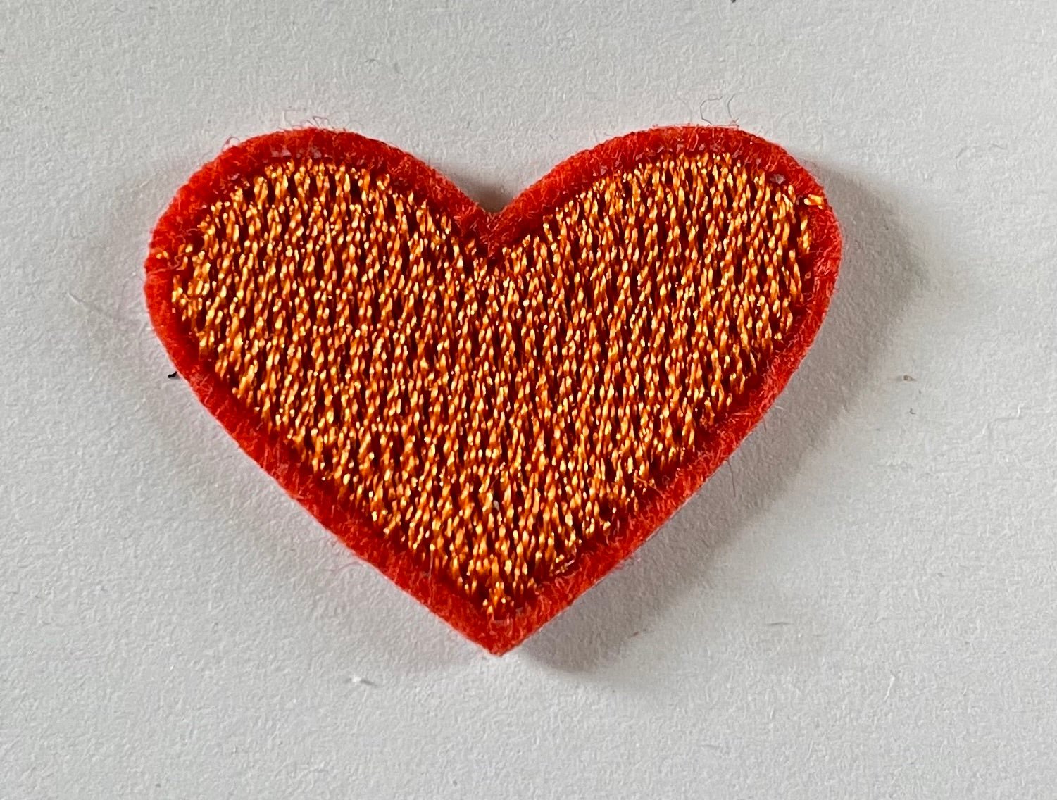 Hearts Iron On Patches - small - Slugs & Snails