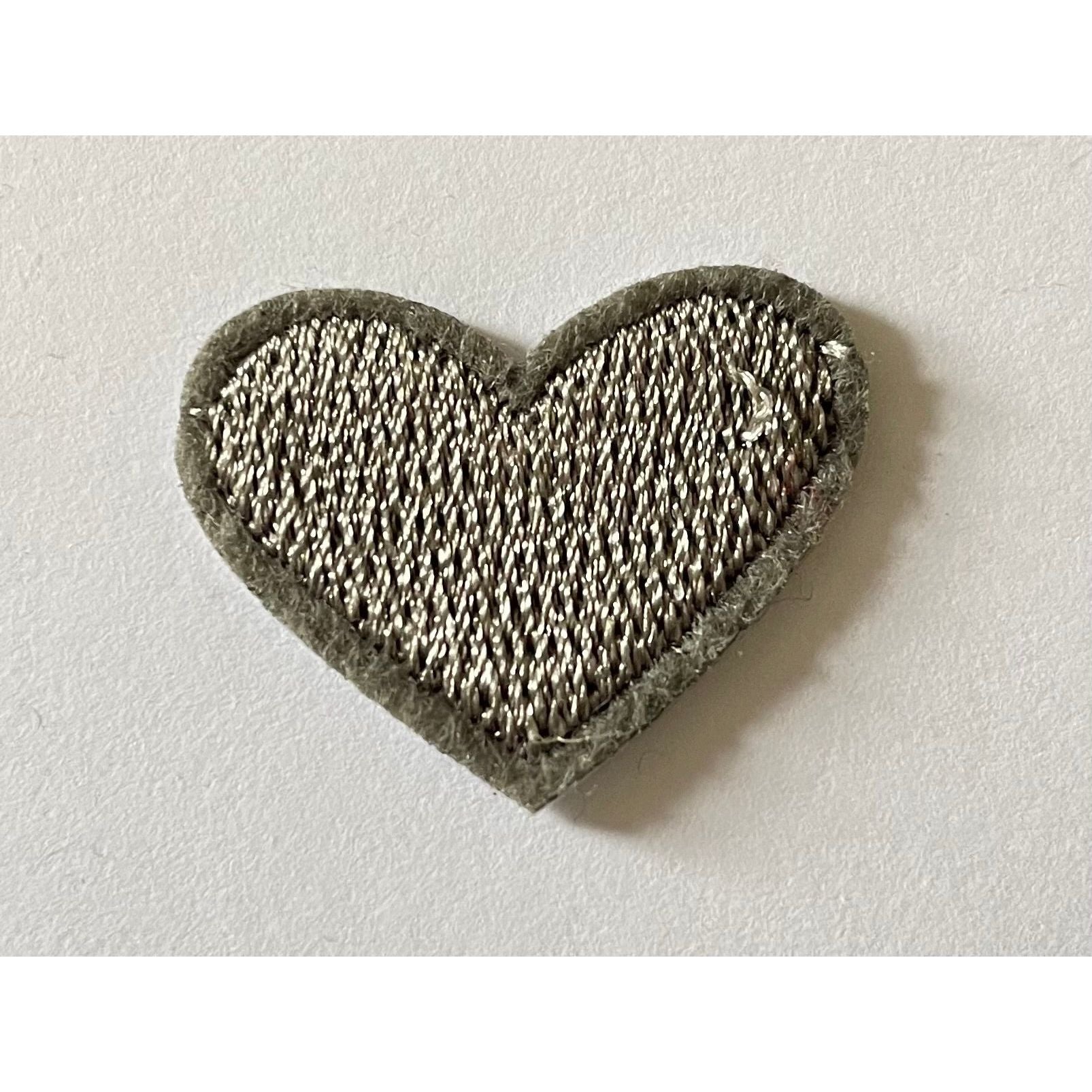 Hearts Iron On Patches - small - Slugs & Snails