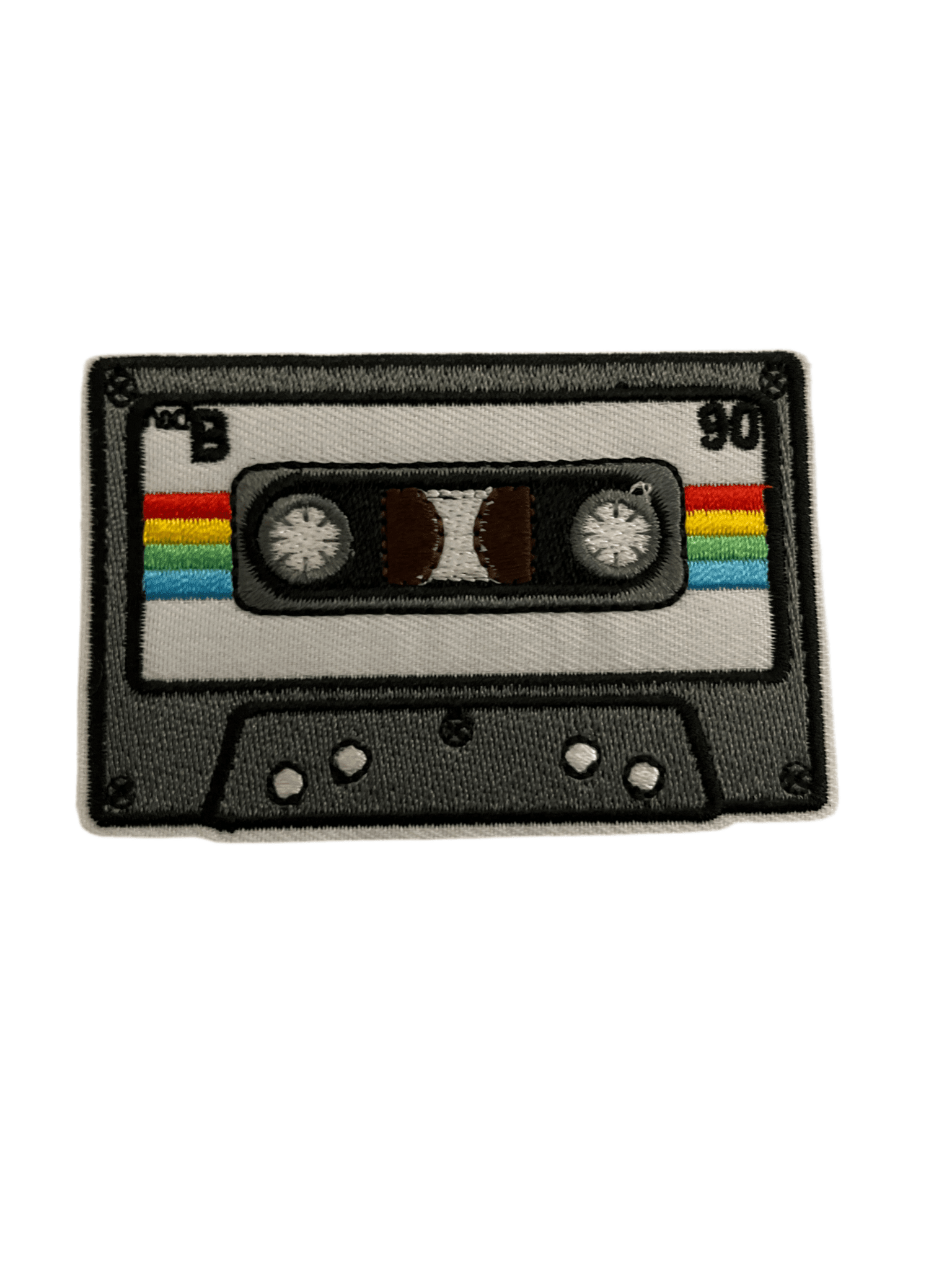 Large Cassette Tape Iron on Patches - Let's Patch It Up!