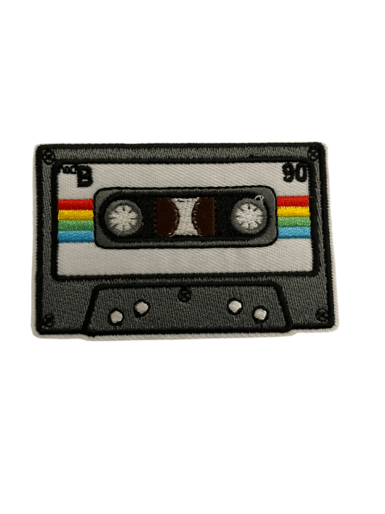 Large Cassette Tape Iron on Patches - Slugs & Snails