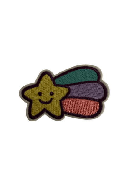 Mermaid/Unicorn Iron on Patches Shooting Star - Let's Patch It Up!