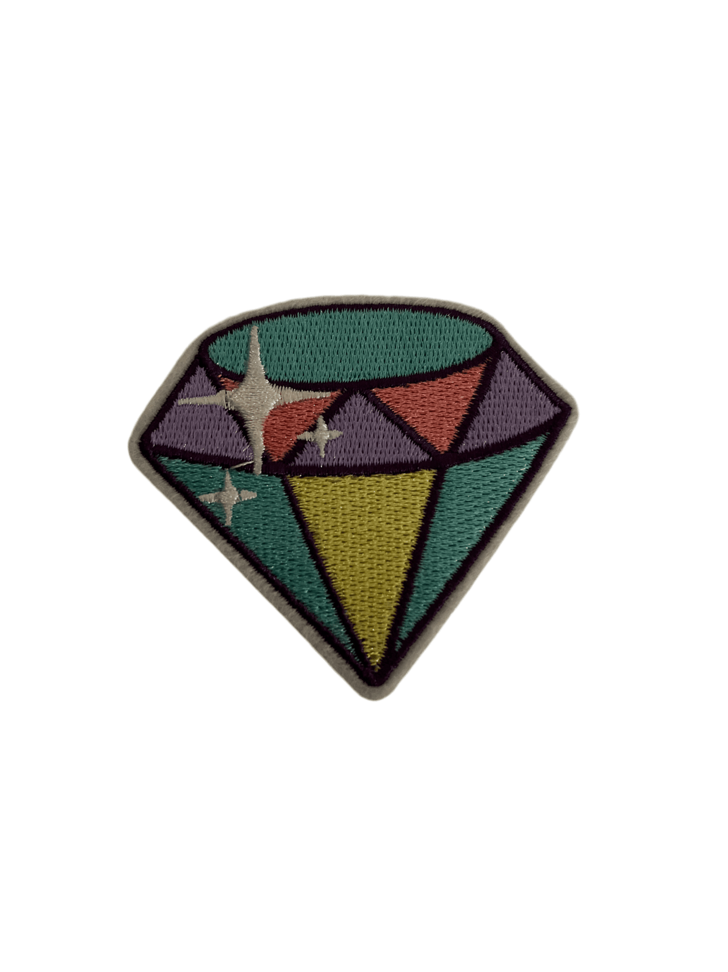 Mermaid/Unicorn Iron on Patches Pastel Diamond - Let's Patch It Up!