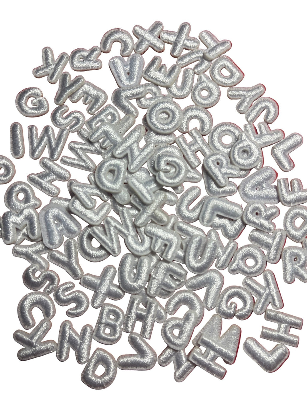 Mini Bubble Iron On Letters (1.3cm) - Slugs & Snails