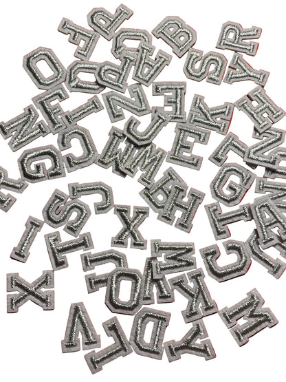 Mini Varsity Iron On Letters (2cm) - Let's Patch It Up!