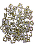 Mini Varsity Iron On Letters (2cm) - Slugs & Snails