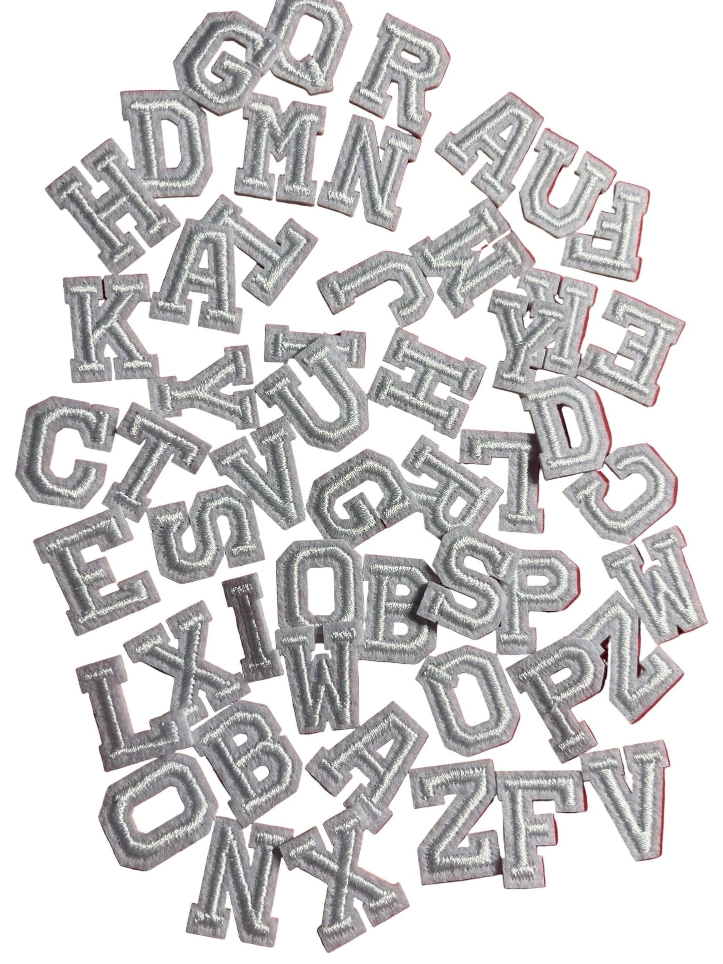 Mini Varsity Iron On Letters (2cm) - Let's Patch It Up!