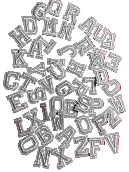 Mini Varsity Iron On Letters (2cm) - Let's Patch It Up!