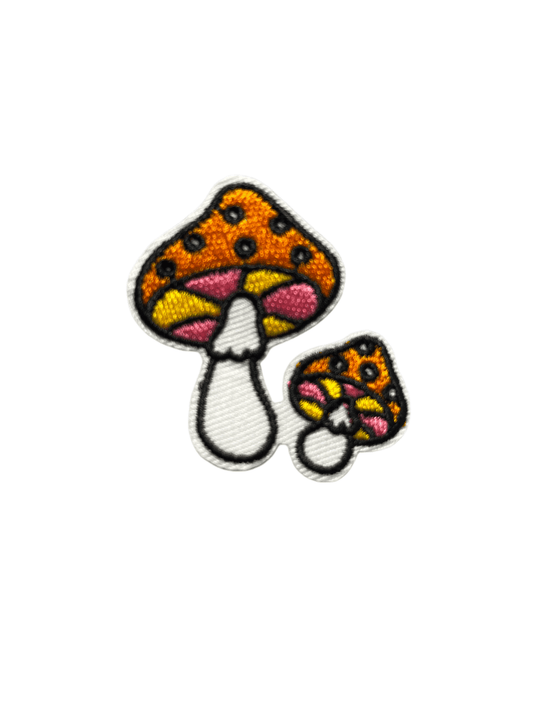 Orange and Pink Mushrooms - Let's Patch It Up!