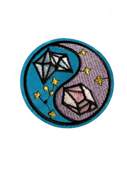 Purple and Blue YingYang - Let's Patch It Up!
