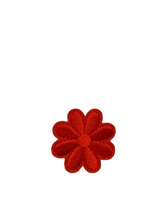 Daisy bright red - Let's Patch It Up!