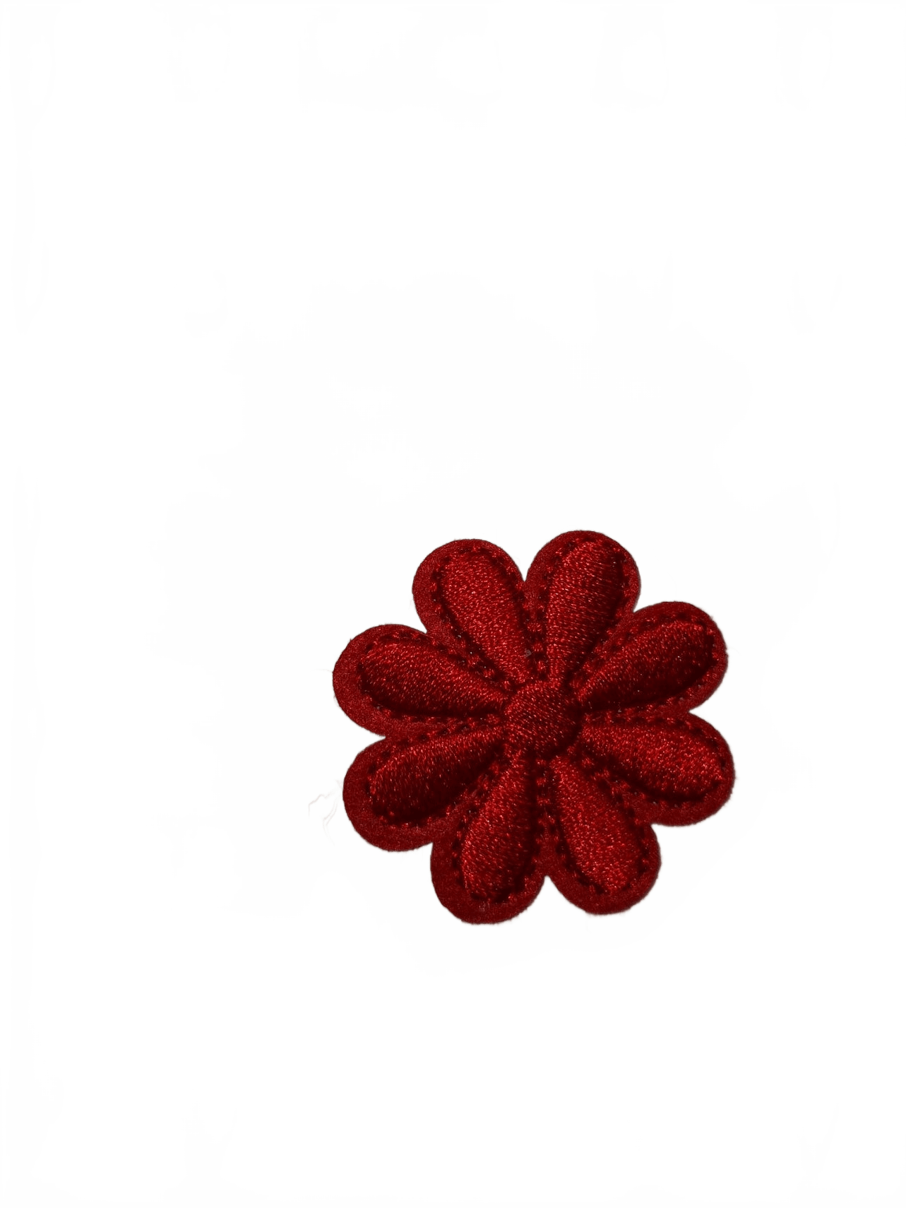 Daisy wine red - Let's Patch It Up!