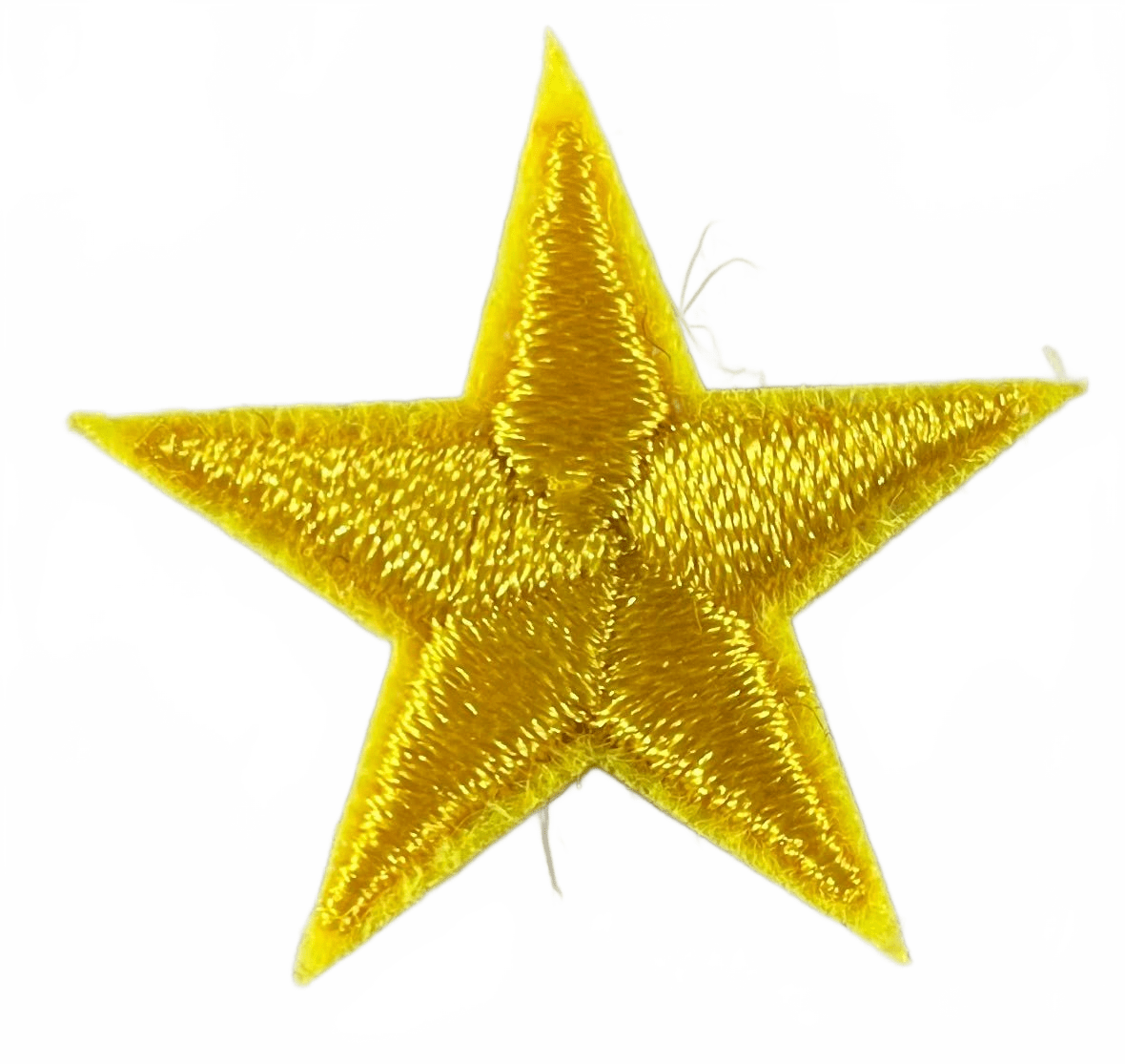 Stars Iron On Patches - small Yellow Star - Let's Patch It Up!