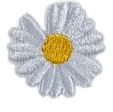 Daisy white small - Let's Patch It Up!