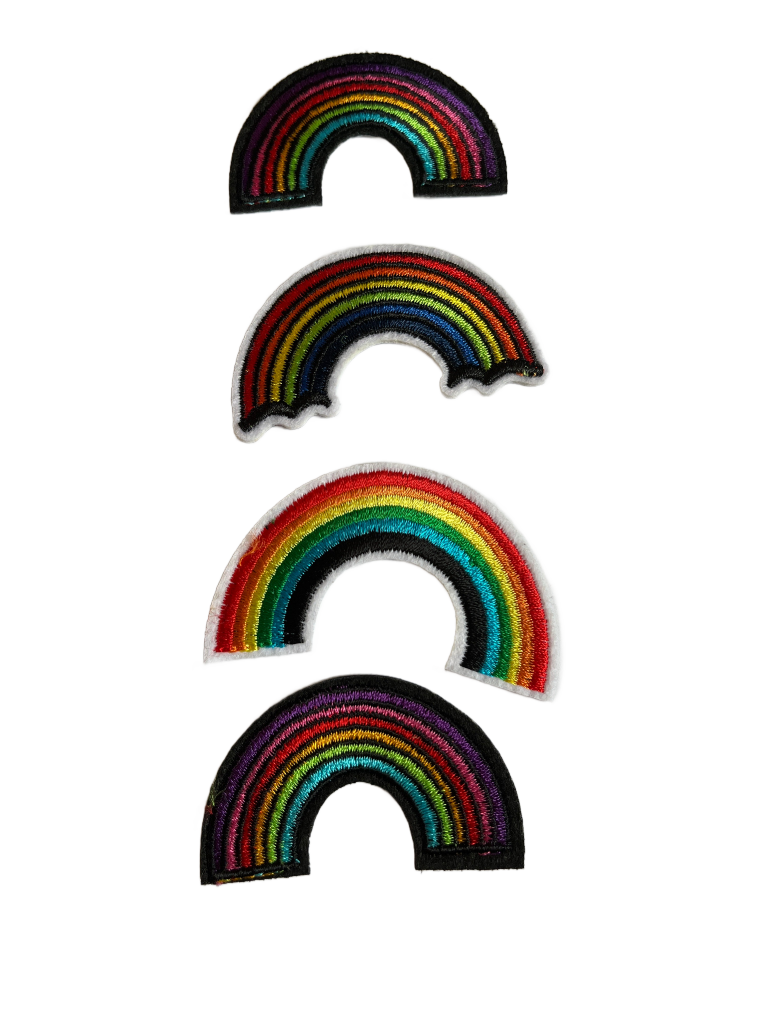 Rainbow Iron on Patches Medium Arch Rainbow - Let's Patch It Up!