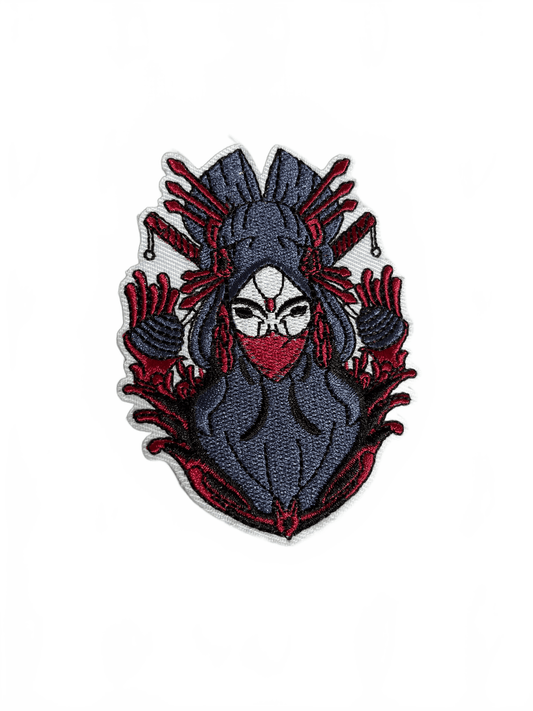 Large Gothic Figure Patch - Let's Patch It Up!