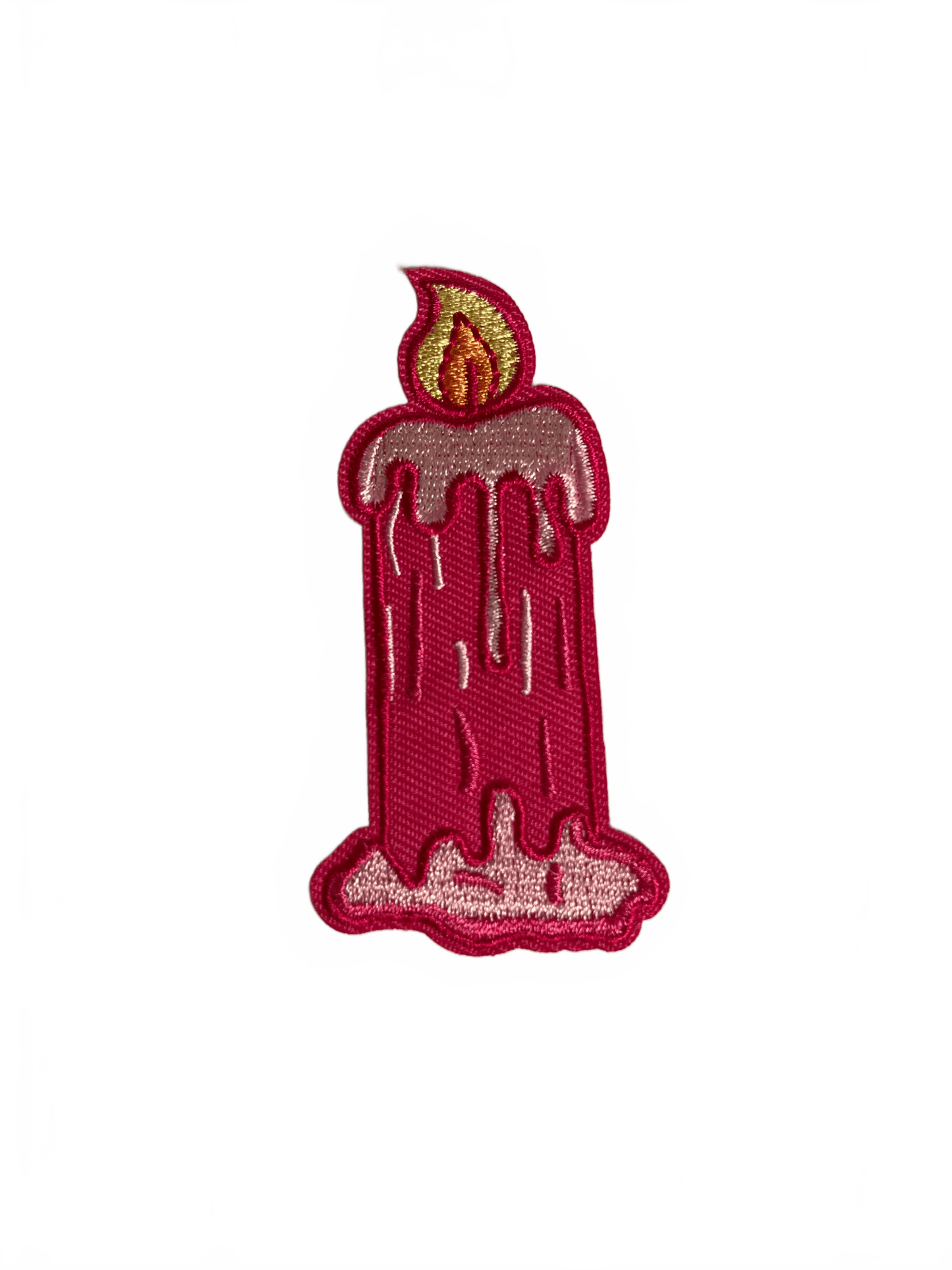Large Pink Candle - Let's Patch It Up!