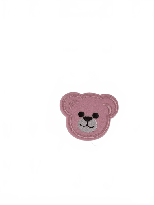 Cute Bear Face Pink - Let's Patch It Up!