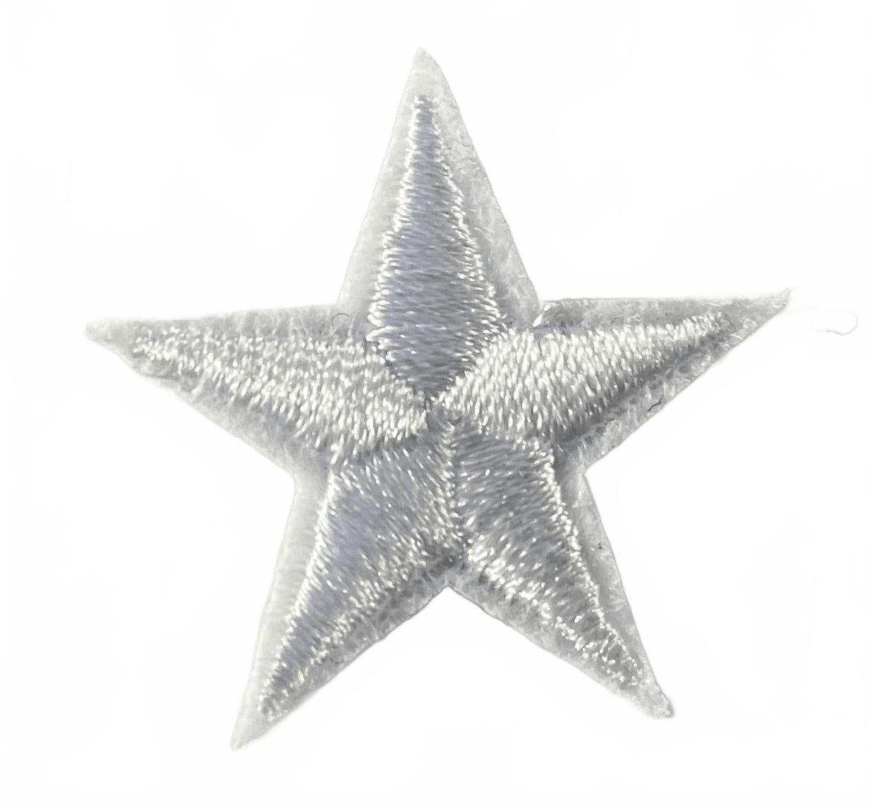 Stars Iron On Patches - small White Star - Let's Patch It Up!