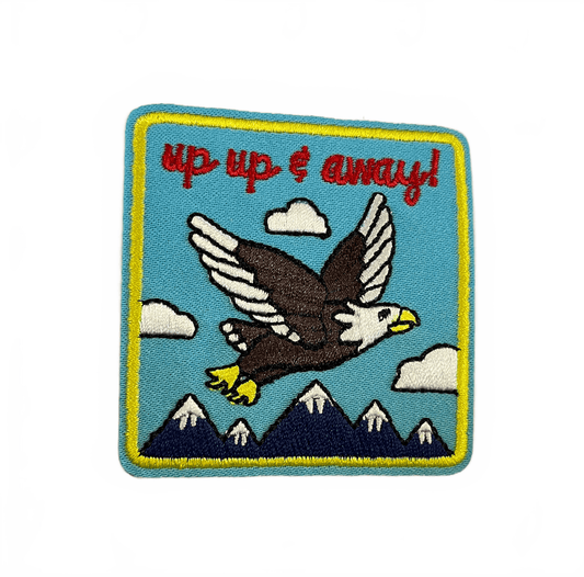 Eagle Square Patch 7 x 7cm - Let's Patch It Up!