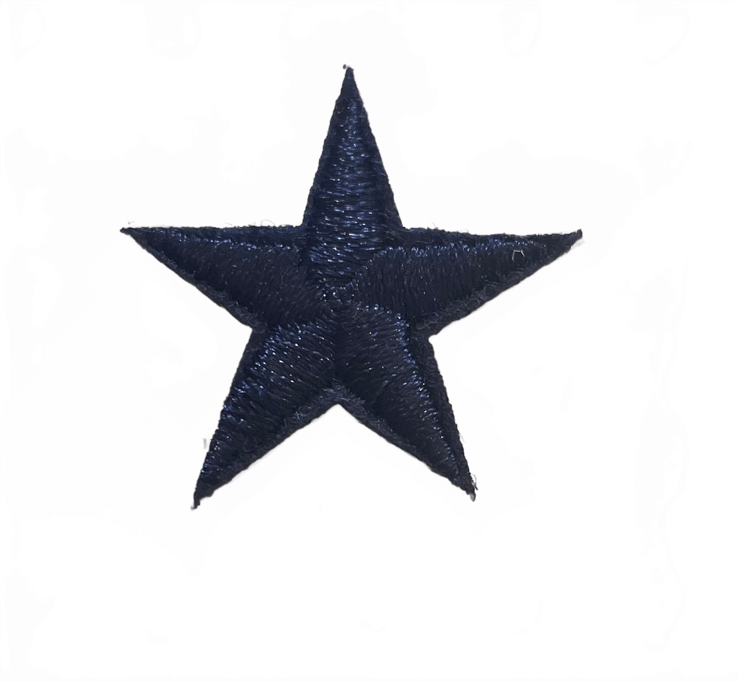 Stars Iron On Patches - small Navy Blue Star - Let's Patch It Up!
